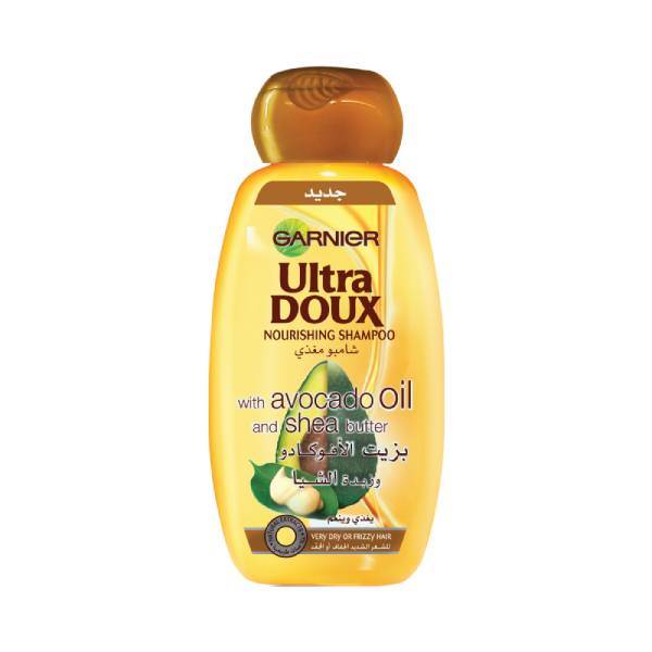 Garnier Ultra Doux Shampoo, Avocado Oil & Shea Butter , 400ml