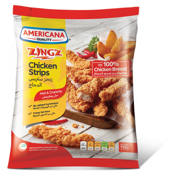 شرائح دجاج حارة أميريكانا 750 جرام