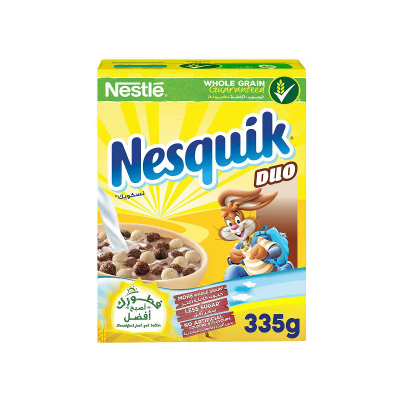 Nestle Nesquik Duo Cornflakes 335g
