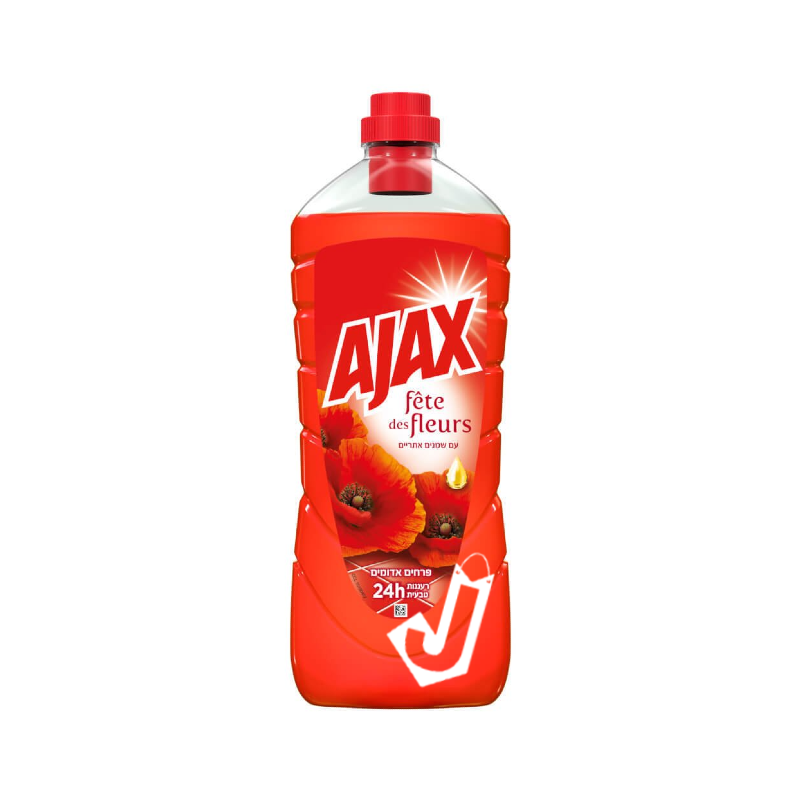 Ajax Floor & Multi-Surface Red Flowers 1.250 L