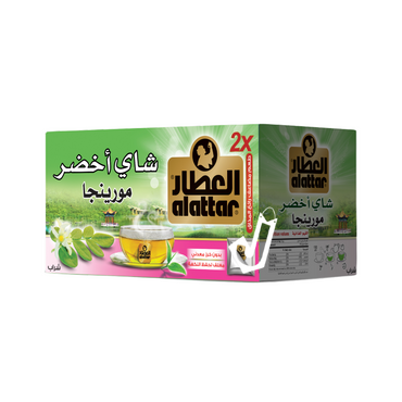 Al Attar Green Tea Moringa 20 Bag