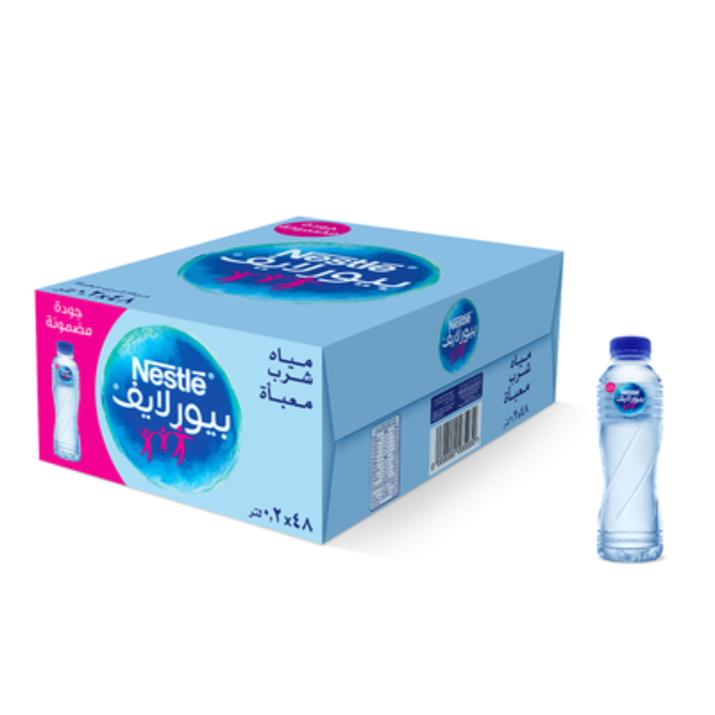 Nestle Pure Life Low Sodium Water 200 ml x 48 cans