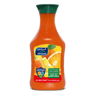 المراعي عصير برتقال وجزر 1.4 لتر خالي من السكر