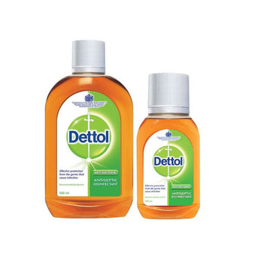 Dettol Anti Bacterial Antiseptic Disinfectant 500ml + 125ml Offer