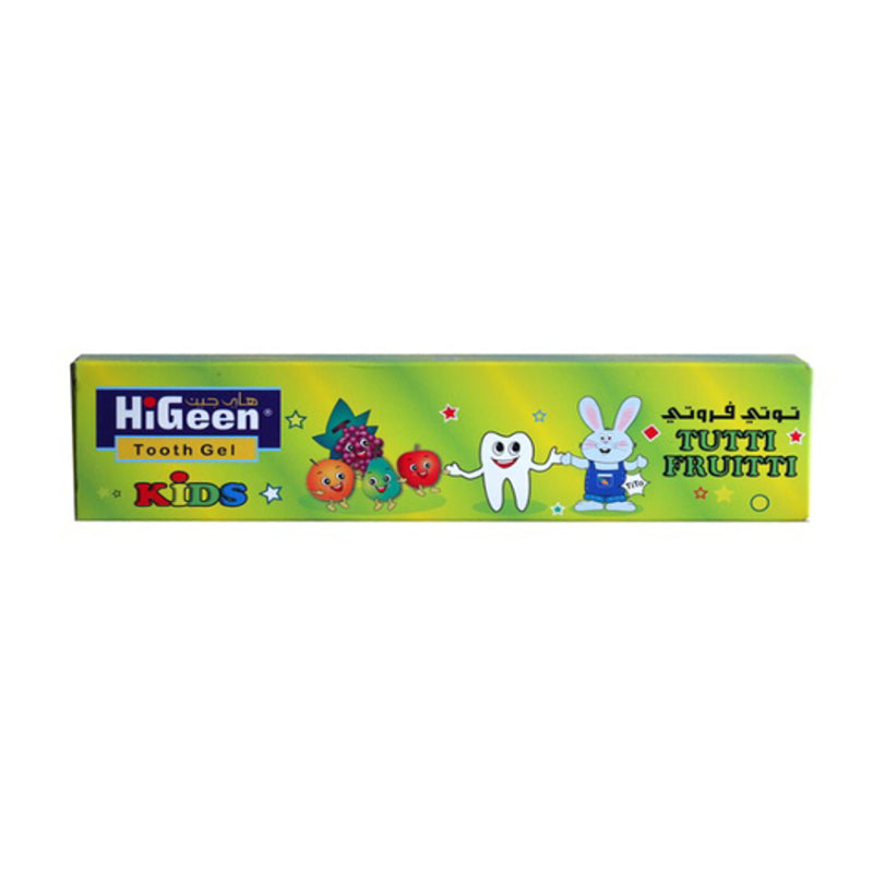HiGeen Toothpaste for Kids Tutti Frutti Flavour 60g