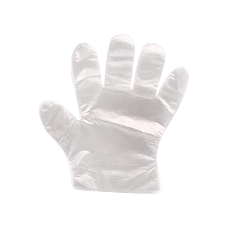 Disposable Plastic Gloves 100 Pcs