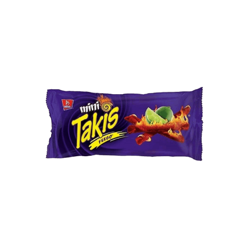 Takis Fuego Hot Chili Pepper & Lime Tortilla Chips 35 g