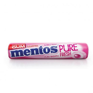 Mentos Chewing Gum Sugar Free Bubble Fresh 15.75g