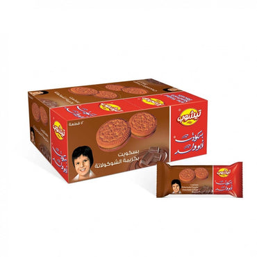 Teashop abu al walad biscuits with chocolate cream 30 g