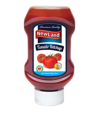 New Land Tomato Ketchup Squeeze 340 g