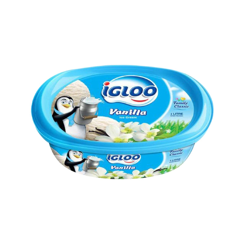 IGLOO Vanilla Ice Cream 1 Liter