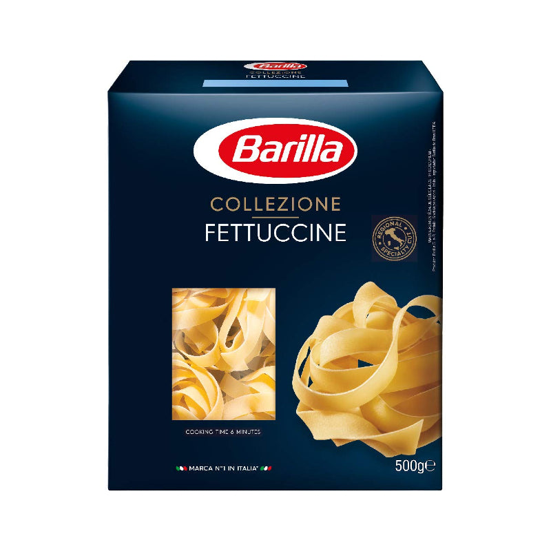 Barilla Fettuccine Wheat Pasta 500g