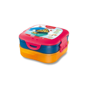مابد صندوق غداء 3 في 1 - وردي 