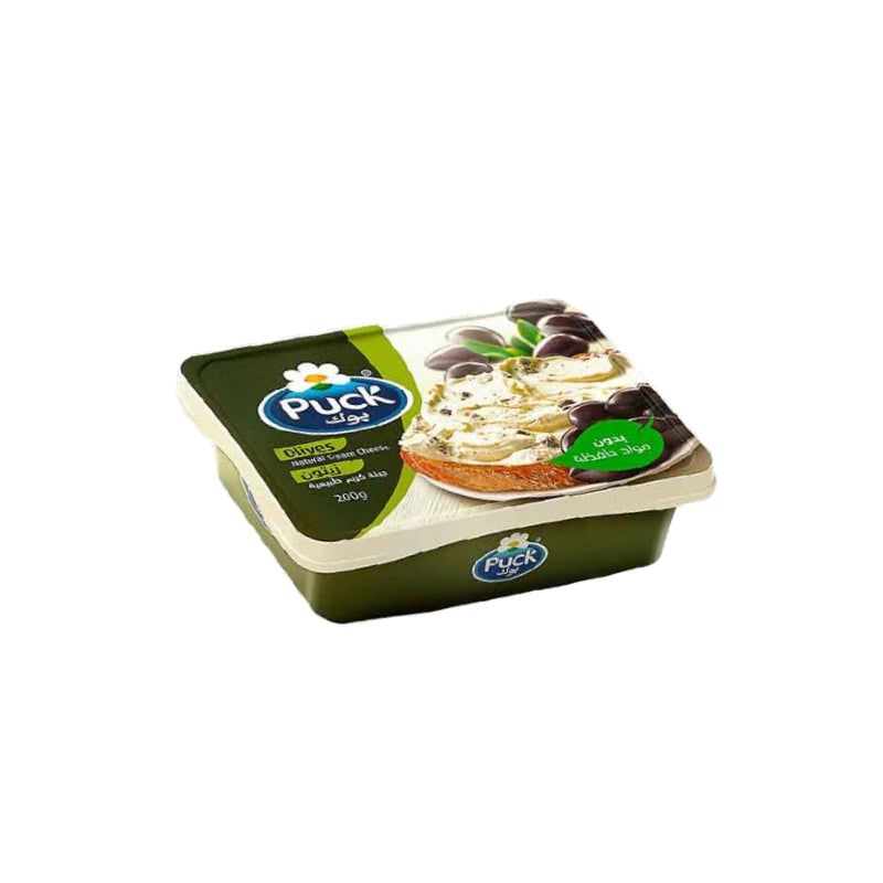 Puck Cream Cheese With Olives 200g