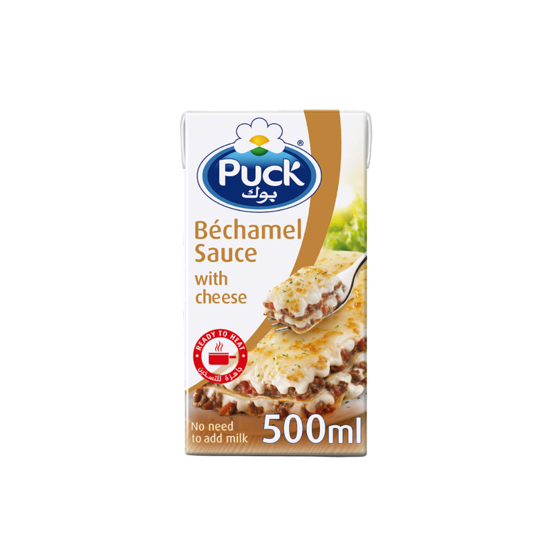 Puck Béchamel Sauce with Cheese 500ml