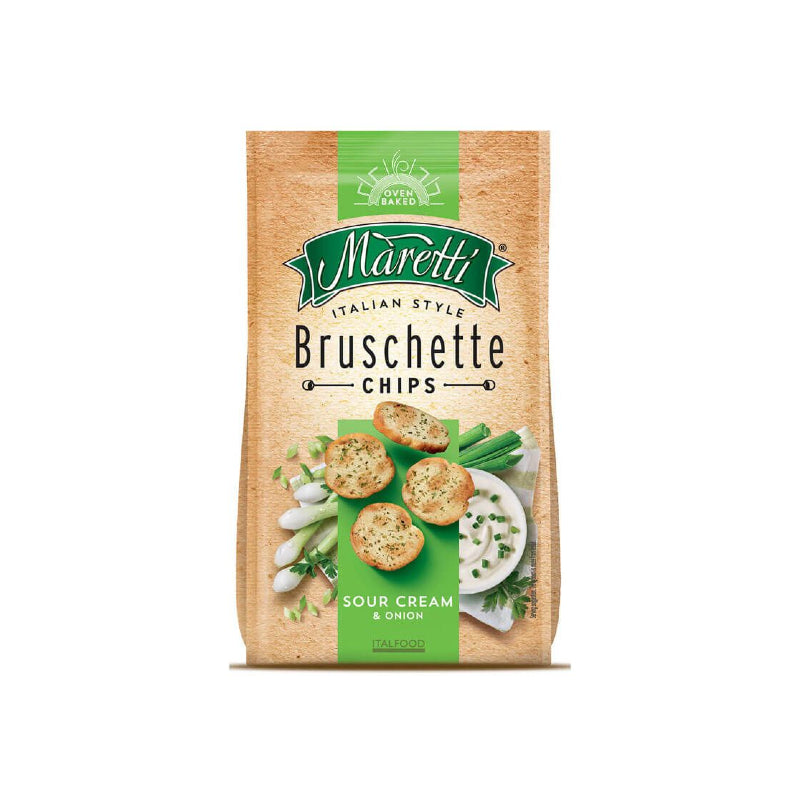 Maretti Bruschette Chips Sour Cream  & Onion 70g