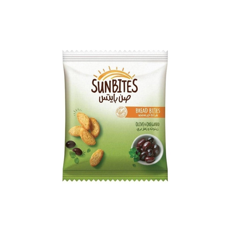 SunBites Olive & Oregano Flavour Bread Bites 23g