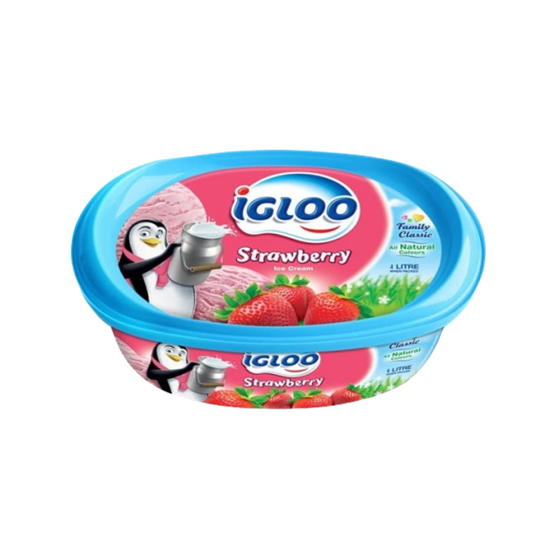 IGLOO Strawberry Ice Cream 1 Liter
