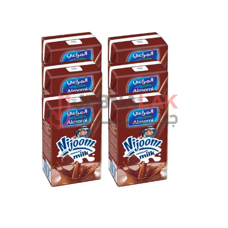 Almarai Nijoom Chocolate Flavor Milk 150ml * 6 Package