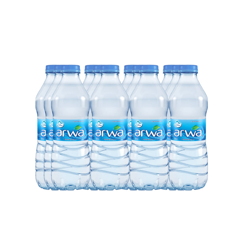Arwa Drinking Water 500ml x 12 Pcs