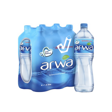 Arwa Drinking Water 1.5L x 6 Pcs