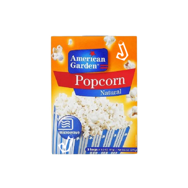 American Garden Popcorn Natural 273g