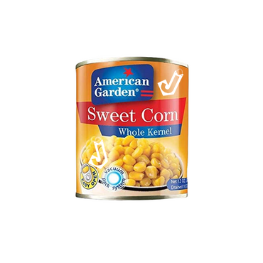 American Garden Sweet Corn Whole Kernel 340g