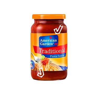 American Garden Mushroom Pasta Sauce 397g