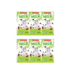 Hammoudeh fresh milk with Vitamin A,D 125ml x 6Pcs