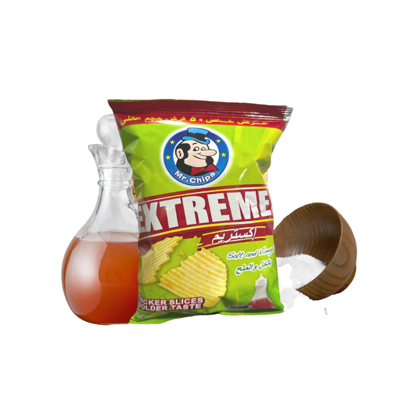 Mr Chips Extreme with salt and vinegar 72 g