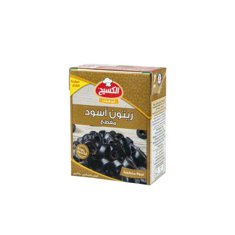 Kasih Sliced Black Olives 380g