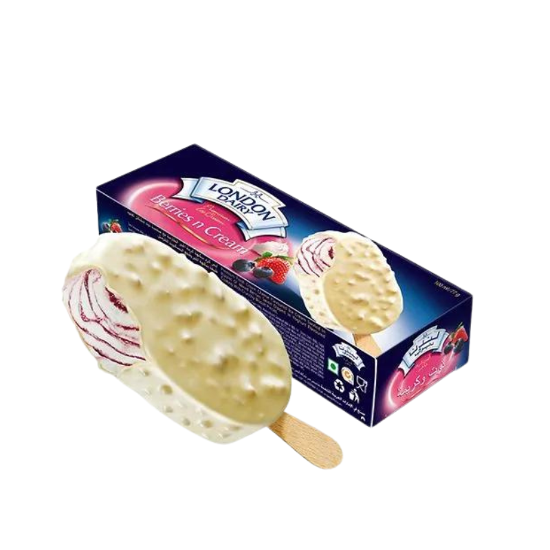 London Dairy Berries & Cream Sticks 100 ml