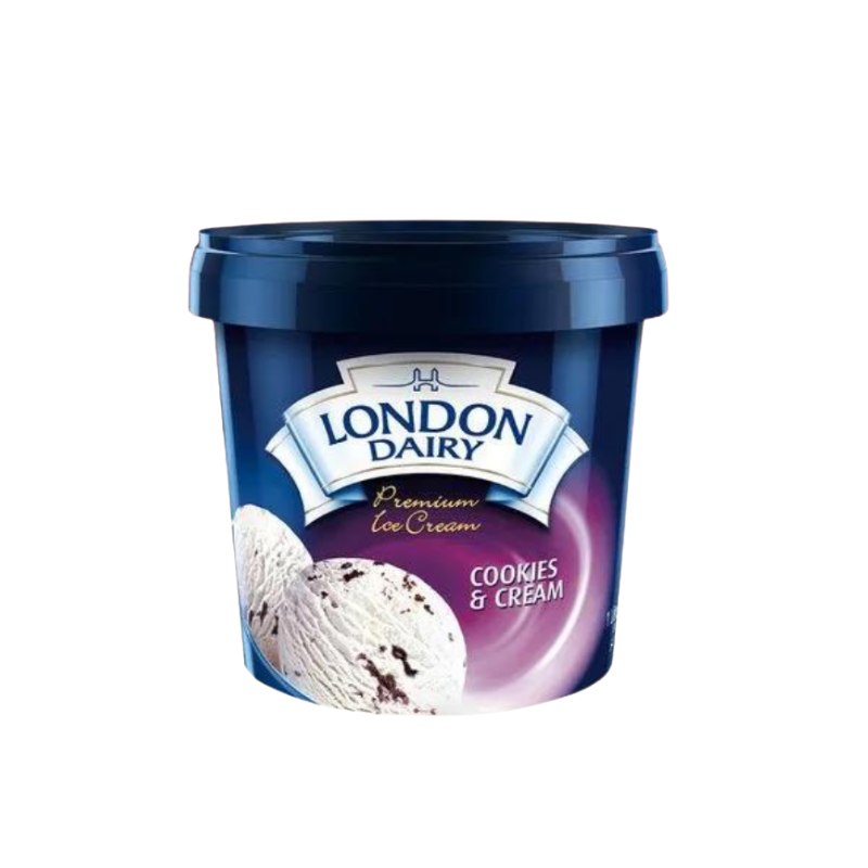 London Dairy Cookies & Cream 1 Ltr