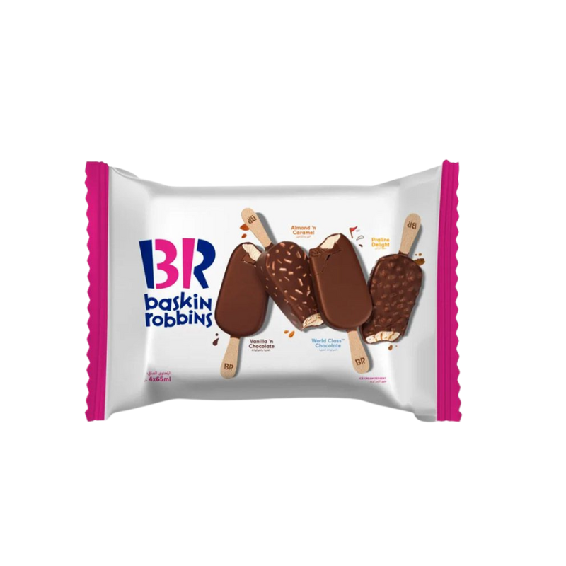 Baskin Robbins Ice Cream Family Pack 4*65ml