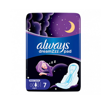 Always Dreamz Maxi Thick Night Pads 7 Pcs