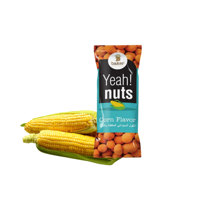Baker Yeah Nuts Corn Flavor 18 gr