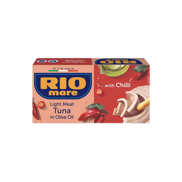 Rio Mare Light Meat Tuna With Olive Oil & Chilli 160 g