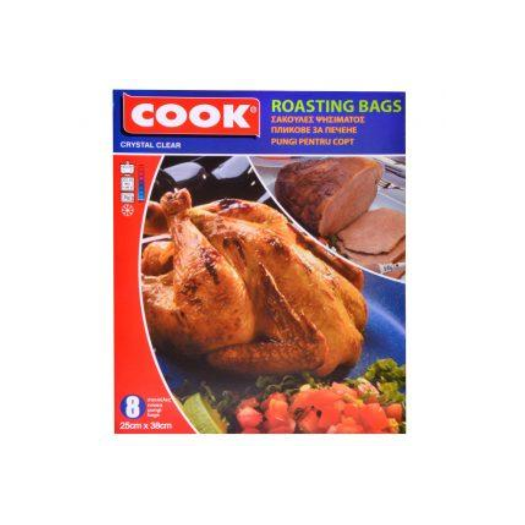Cook Roasting Bags 25x38cm - 8 Bags