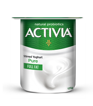 Activia Stirred Yoghurt Plain 125 ml