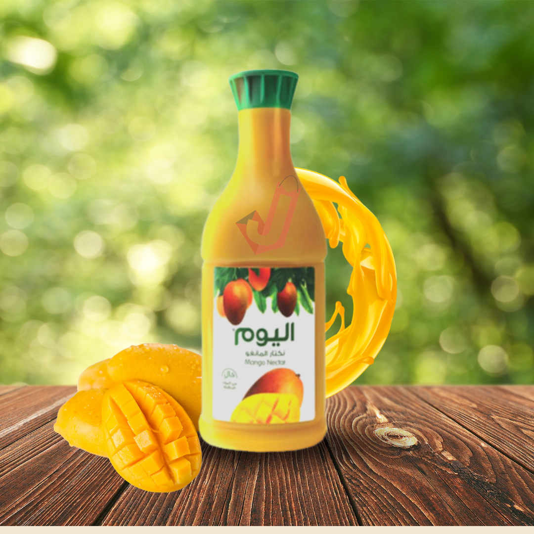 Alyoum Fresh Mango Nectar Juice 1 Ltr