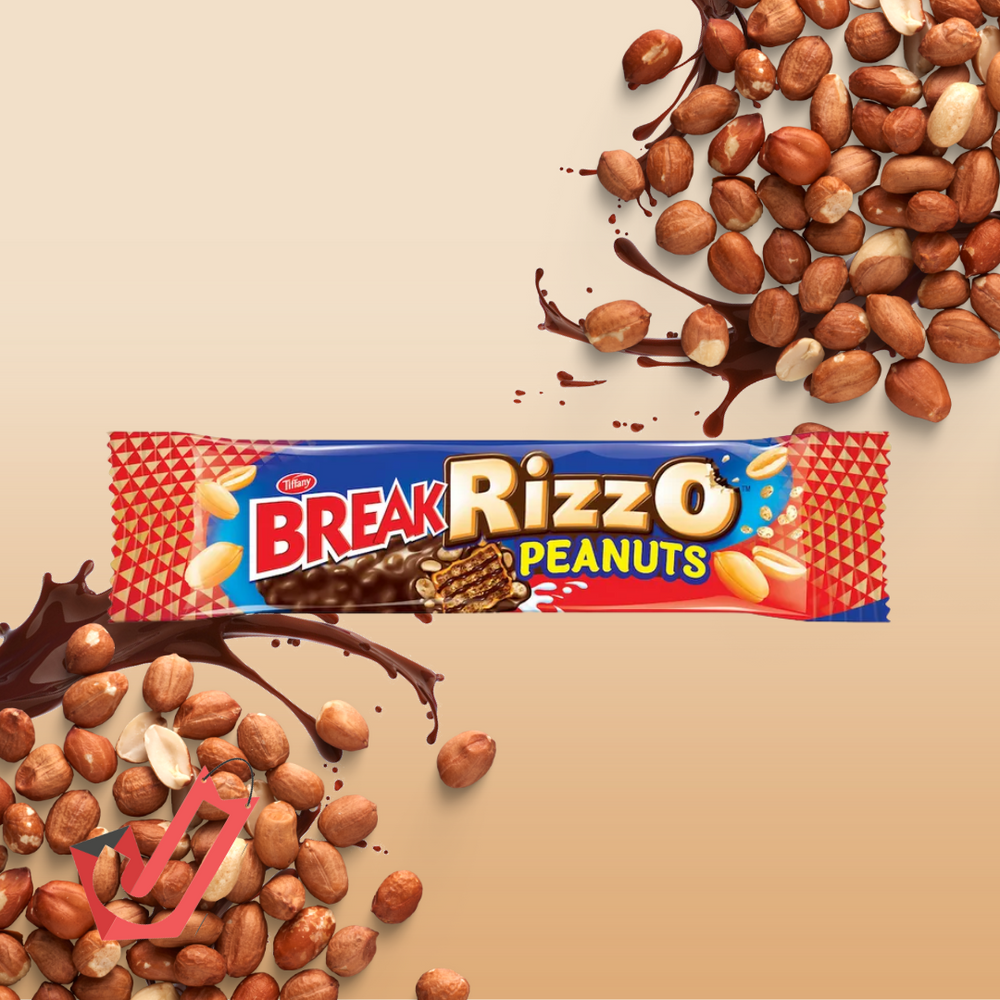 Tiffany Break Rizzo Chocolate Peanuts 20g