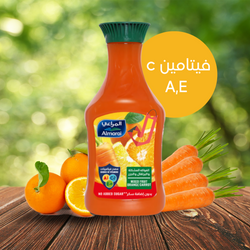 المراعي عصير برتقال وجزر 1.4 لتر خالي من السكر