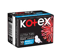 Kotex Ultra Thin Pads10 Pcs