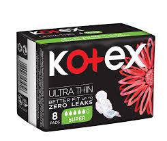 Kotex Ultra Thin Pads 8 Pcs