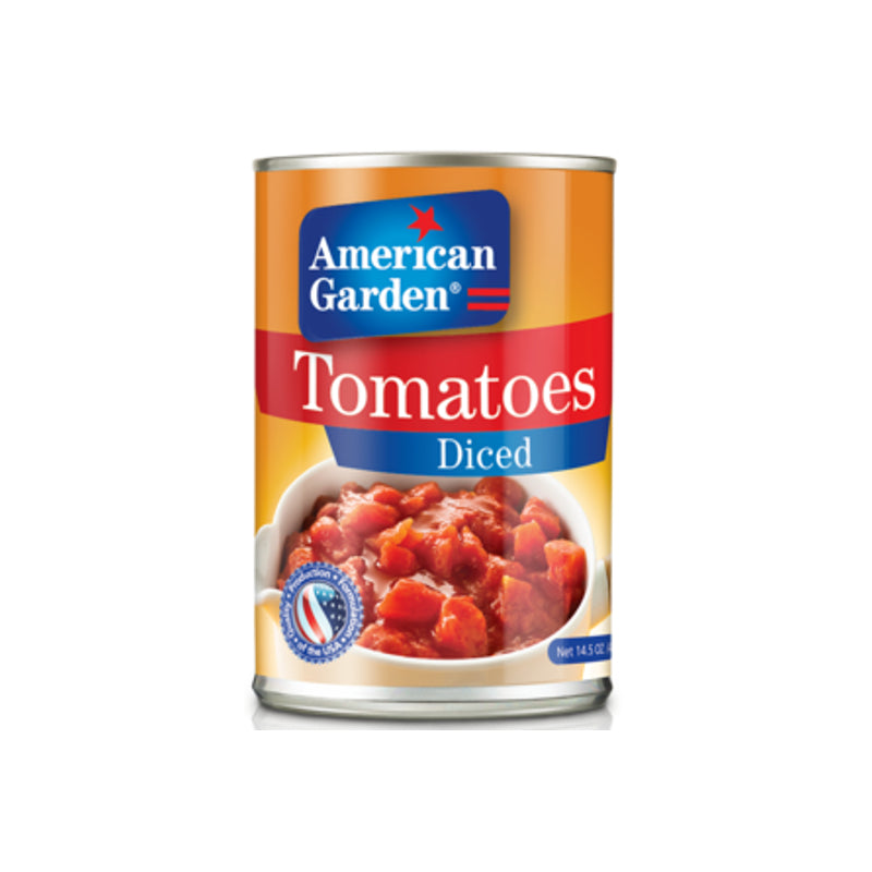 امريكان جاردن - طماطم مقطعة 411 جرام