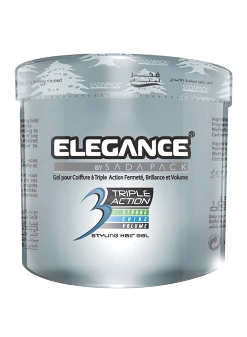 Elegance Hair Gel 500 ml Silver - Jebnalak - جبنالك