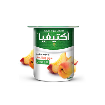 Activia full-fat yoghurt flavored with Peach & Apricot 120g