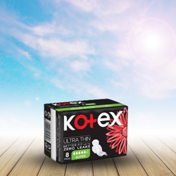 Kotex Ultra Thin Pads 8 Pcs