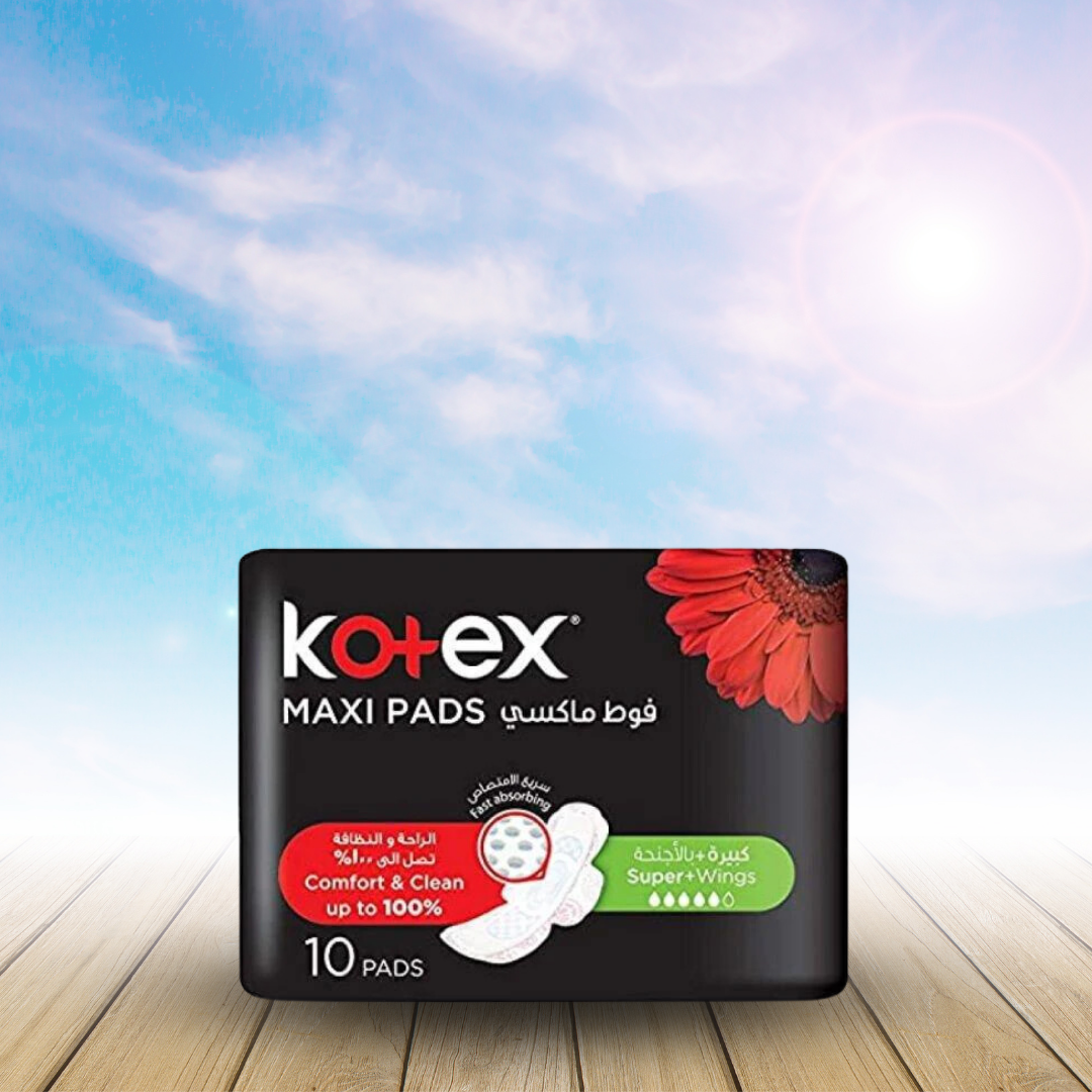 Kotex Maxi Super Pads 10 Pcs