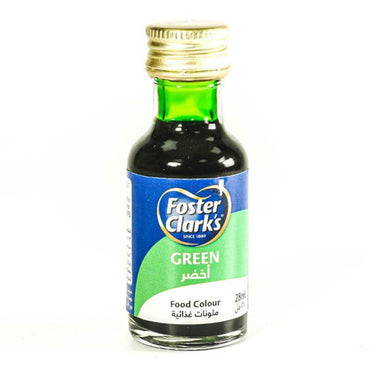 Foster clark's food color green 28 ml - Jebnalak - جبنالك